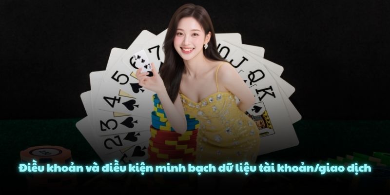 Điều khoản và điều kiện minh bạch dữ liệu tài khoản/giao dịch